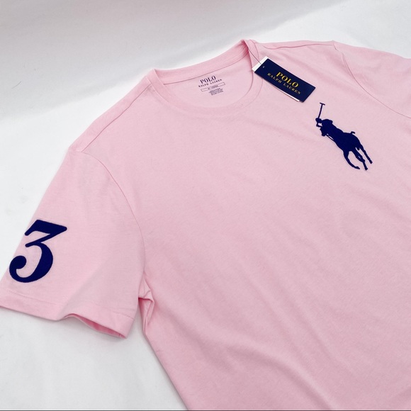 Polo Ralph Lauren Mens Crew Neck Big Pony T-Shirt - Picture 2 of 9
